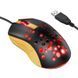 Мышь проводная Hoco GM51 Sky Luminous Black / Yellow фото 1