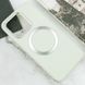 TPU чехол Bonbon Metal Style with MagSafe для Xiaomi 14 Pro Белый / White фото 9