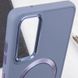 TPU чехол Bonbon Metal Style with MagSafe для Samsung Galaxy S20 FE Серый / Lavender фото 5