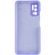 Чехол Silicone Cover Full Camera (AAA) для Xiaomi Redmi Note 10 5G / Poco M3 Pro Сиреневый / Elegant Purple фото 3