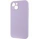 Чехол Silk Full Camera Protective (AA) NO LOGO для Apple iPhone 14 (6.1") Сиреневый / Lilac фото 3