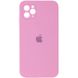 Уценка Чехол Silicone Case Square Full Camera Protective (AA) для Apple iPhone 11 Pro (5.8") Эстетический дефект / Розовый / Light pink фото 1