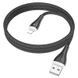 Дата кабель Borofone BX100 Advantage USB to Lightning (1m) Black фото 3