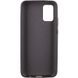 Чохол Silicone Cover Full Protective (AA) для Samsung Galaxy A02s Чорний / Black фото 2