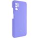 Чехол Silicone Cover Full Camera (AAA) для Xiaomi Redmi Note 10 5G / Poco M3 Pro Сиреневый / Elegant Purple фото 2